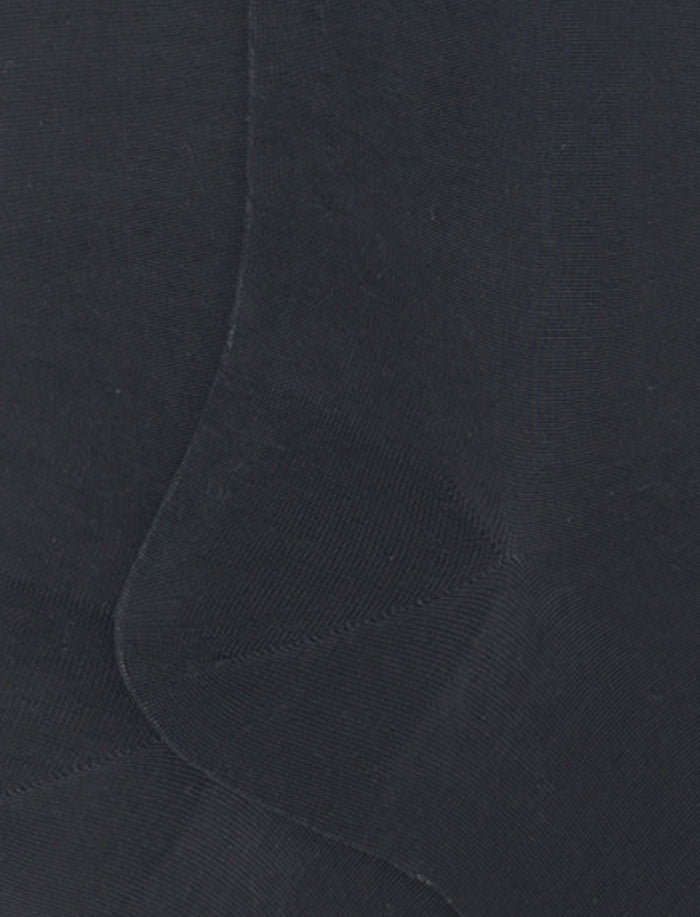 Calze lunghe uomo cotone antracite tinta unita - Gallo 1927 - Official Online Shop