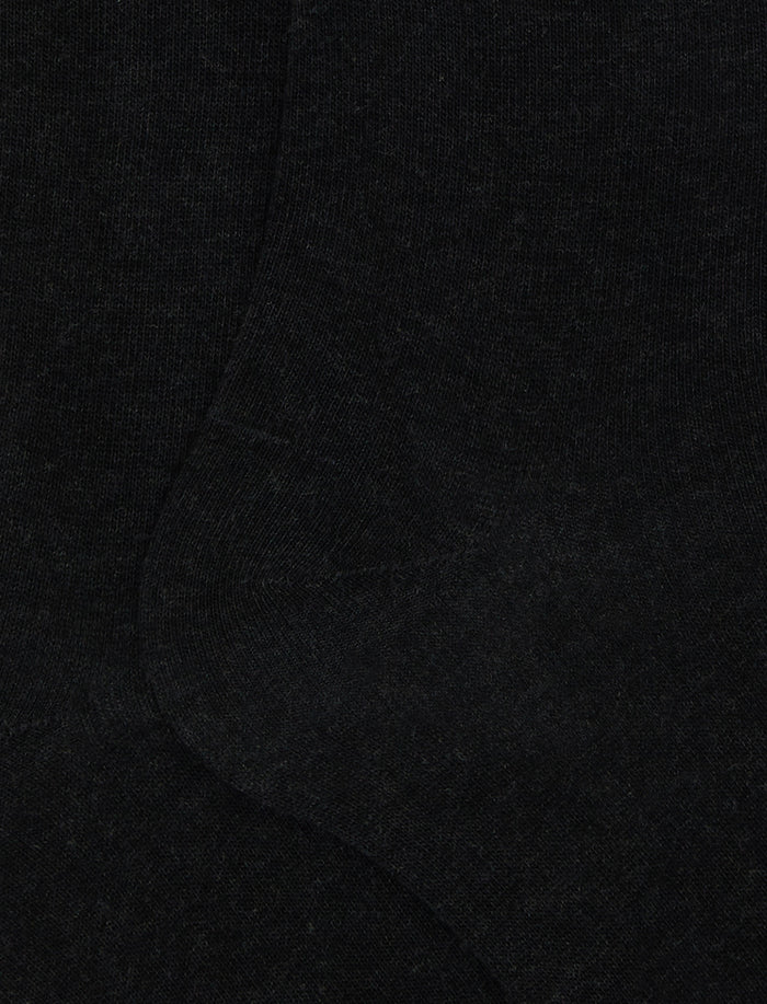 Calze lunghe uomo cotone antracite tinta unita - Gallo 1927 - Official Online Shop