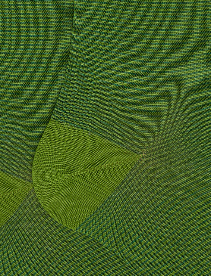 Calze lunghe uomo cotone leggero cactus righina sottilissima - Gallo 1927 - Official Online Shop
