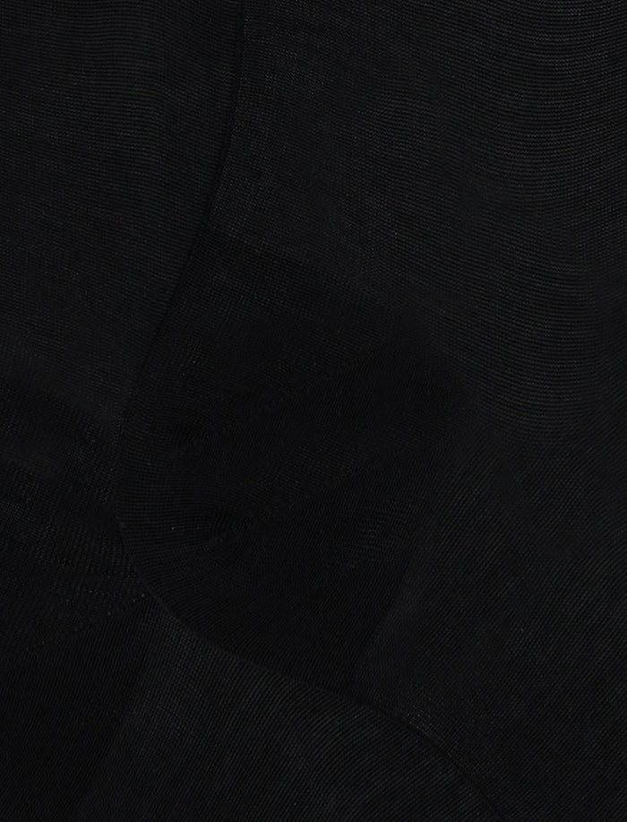 Calze lunghe uomo cotone nero tinta unita - Gallo 1927 - Official Online Shop