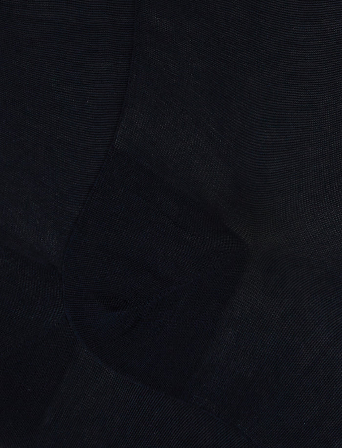 Calze lunghe uomo cotone tinta unita blu - Gallo 1927 - Official Online Shop