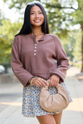 Casey Brown Henley Pullover