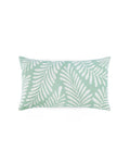 The front view of the Southern Tide Cedar Island Decorative Pillow by Southern Tide - Sage