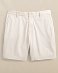 The front view of the Southern Tide Channel Marker 7" Stretch Chino Short by Southern Tide - Stone