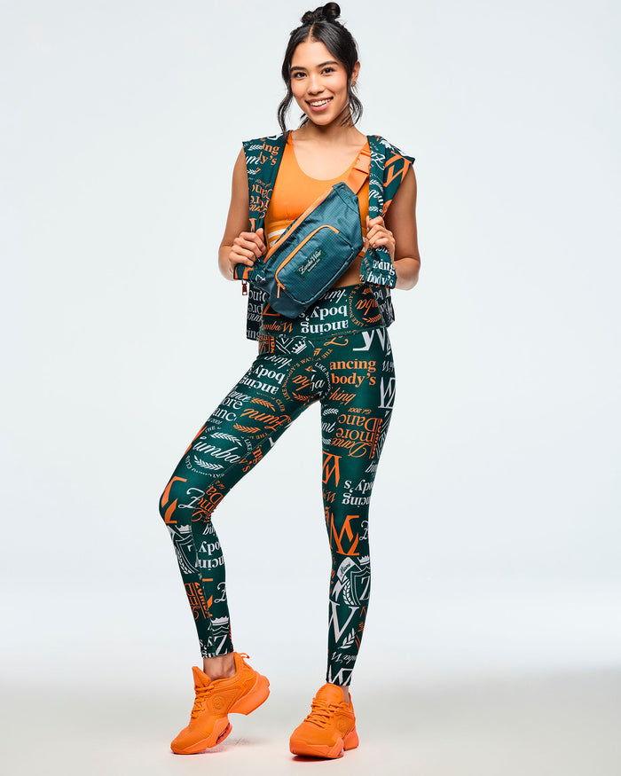 Teal Tango # Class of 2001 Crossbody Bag