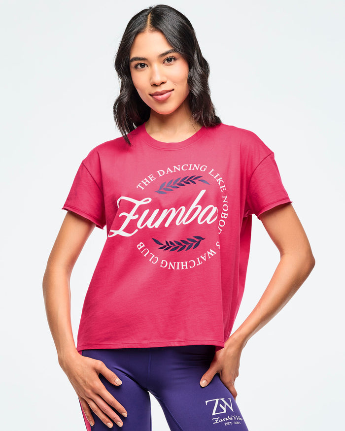 Class of 2001 High Low Crew Neck Top