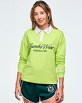 Be Seen Green # Class of 2001 Long Sleeve Polo