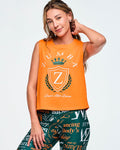 Orange Punch # Class of 2001 Loose Muscle Tank