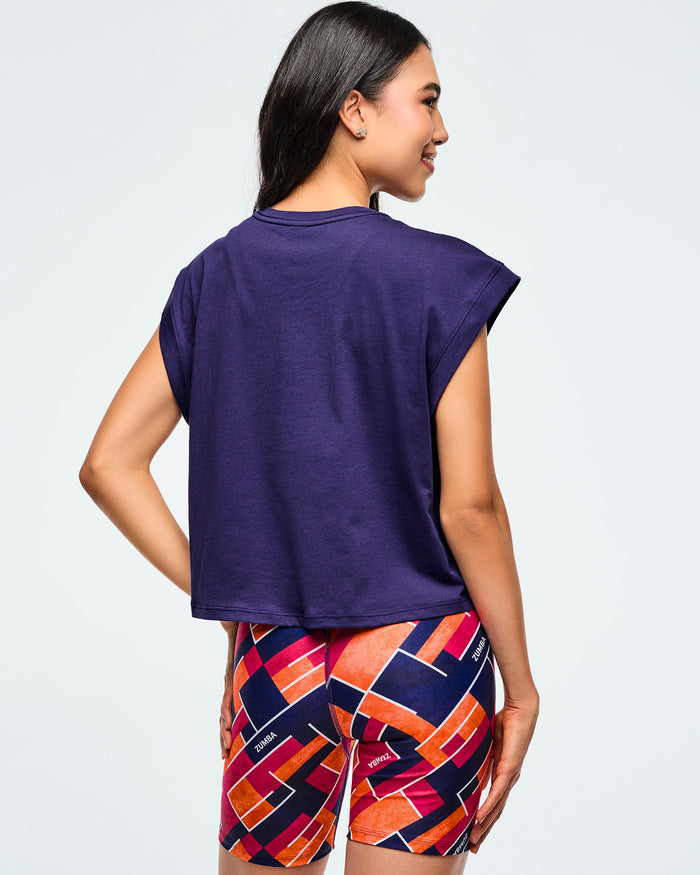 Soft Navy # Class of 2001 Loose Tank
