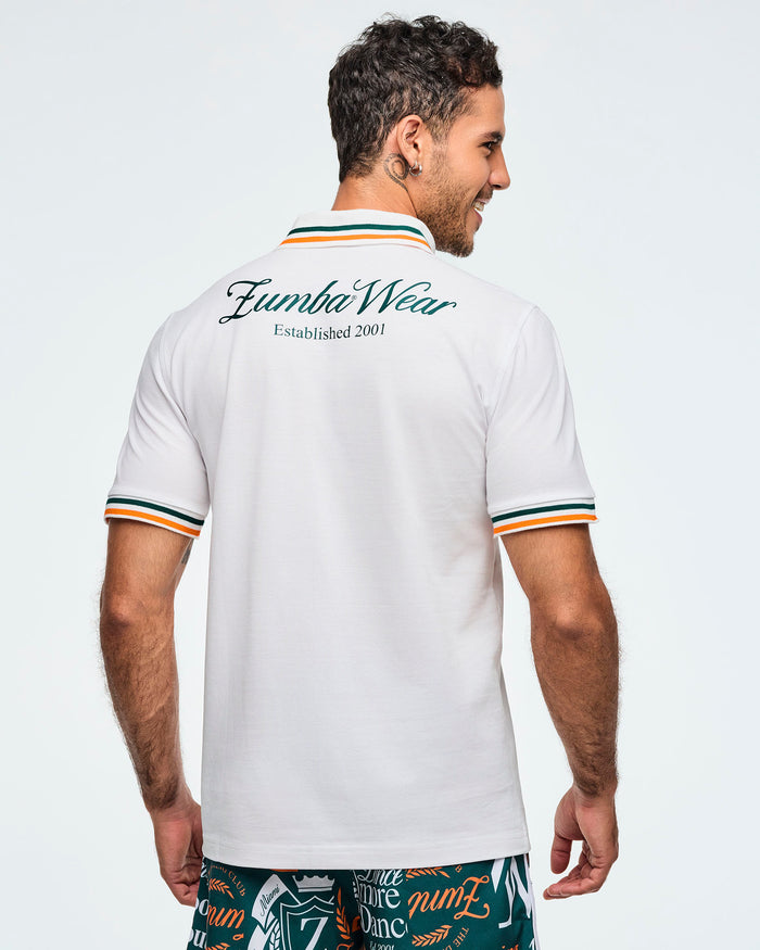 Wear It Out White # Class of 2001 Men's Polo