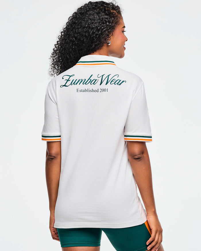 Wear It Out White # Class of 2001 Men's Polo