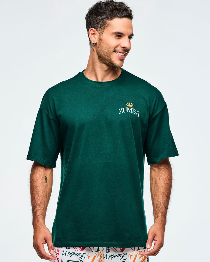 Teal Tango # Class of 2001 Oversized Top