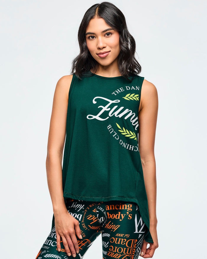 Teal Tango # Class of 2001 Tank - Wear It Out White