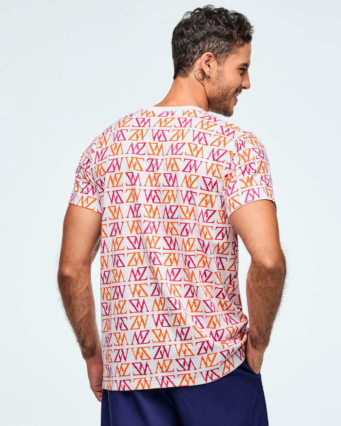 White/Pink # Class of 2001 Unisex Crew Neck Tee - White/Pink