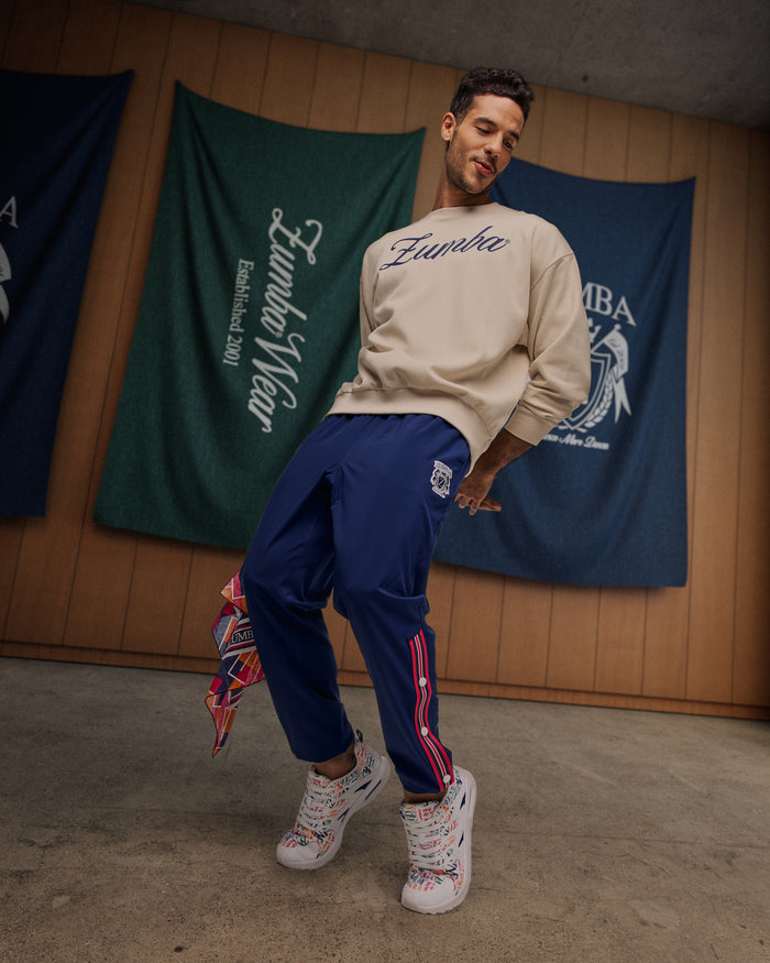 Class of 2001 Woven Track Pants With Side Snaps