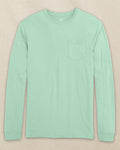 The front view of the Southern Tide Classic Short Sleeve Pocket T-Shirt in Offshore Green by Southern Tide - Offshore Green
