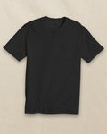 The front view of the Southern Tide Classic Short Sleeve Pocket T-Shirt in Black by Southern Tide - Black