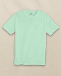 The front view of the Southern Tide Classic Short Sleeve Pocket T-Shirt in Offshore Green by Southern Tide - Offshore Green