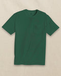 The front view of the Southern Tide Classic Short Sleeve Pocket T-Shirt in Spruce by Southern Tide - Spruce