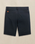 The back view of the Southern Tide Clemson Tigers brrr°®-die 8" Performance Short by Southern Tide - Caviar Black