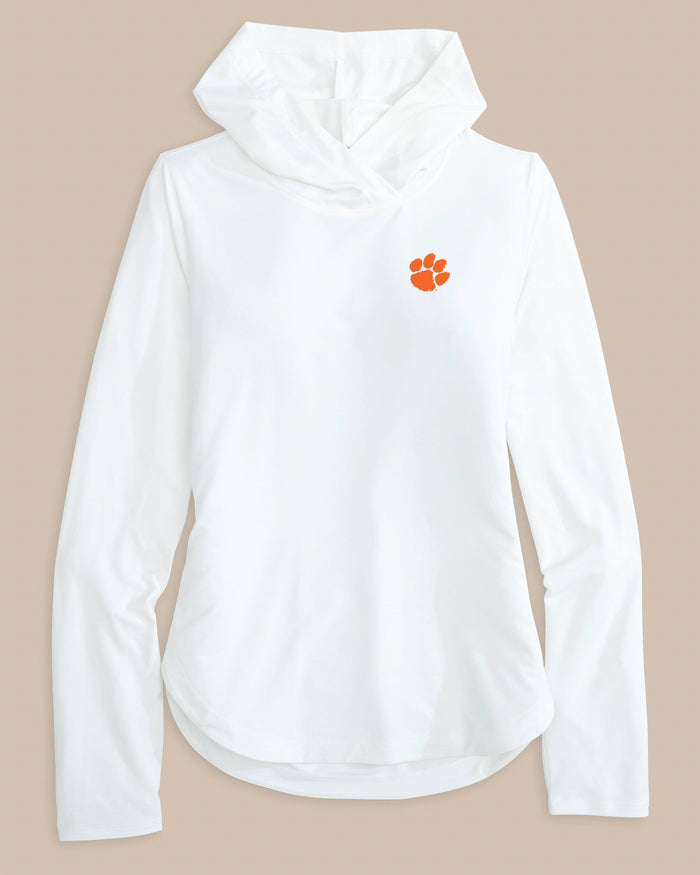 Clemson Tigers Women's Linley brrr°®-illiant Hoodie C_Outerwear Southern Tide