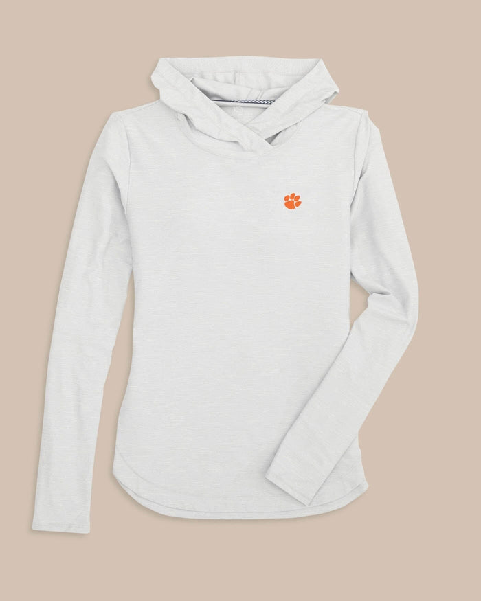 Clemson Tigers Women's Linley brrr°®-illiant Hoodie C_Outerwear Southern Tide