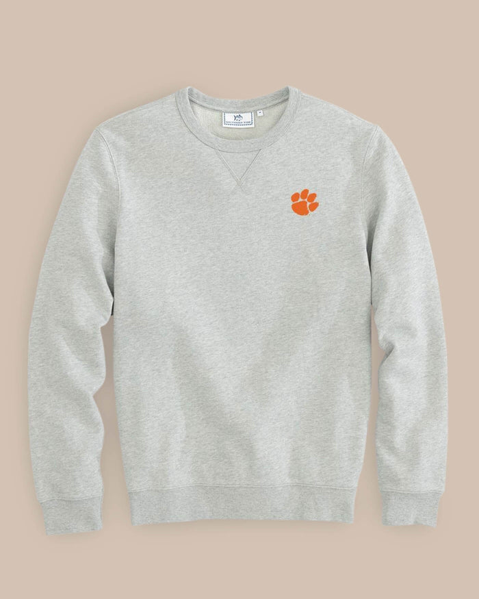 Clemson Upper Deck Pullover Sweatshirt C_Outerwear Southern Tide