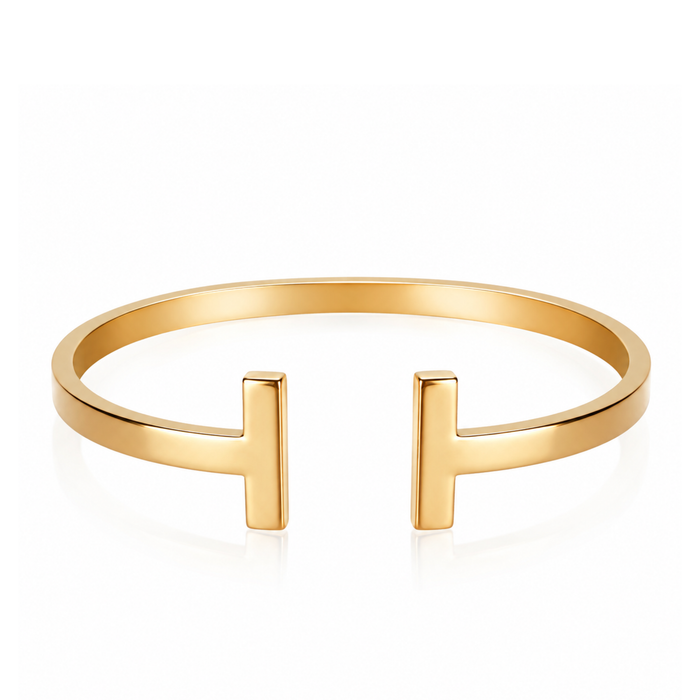 Cleo Gold Cuff Bracelet