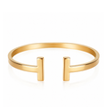 Cleo Gold Cuff Bracelet