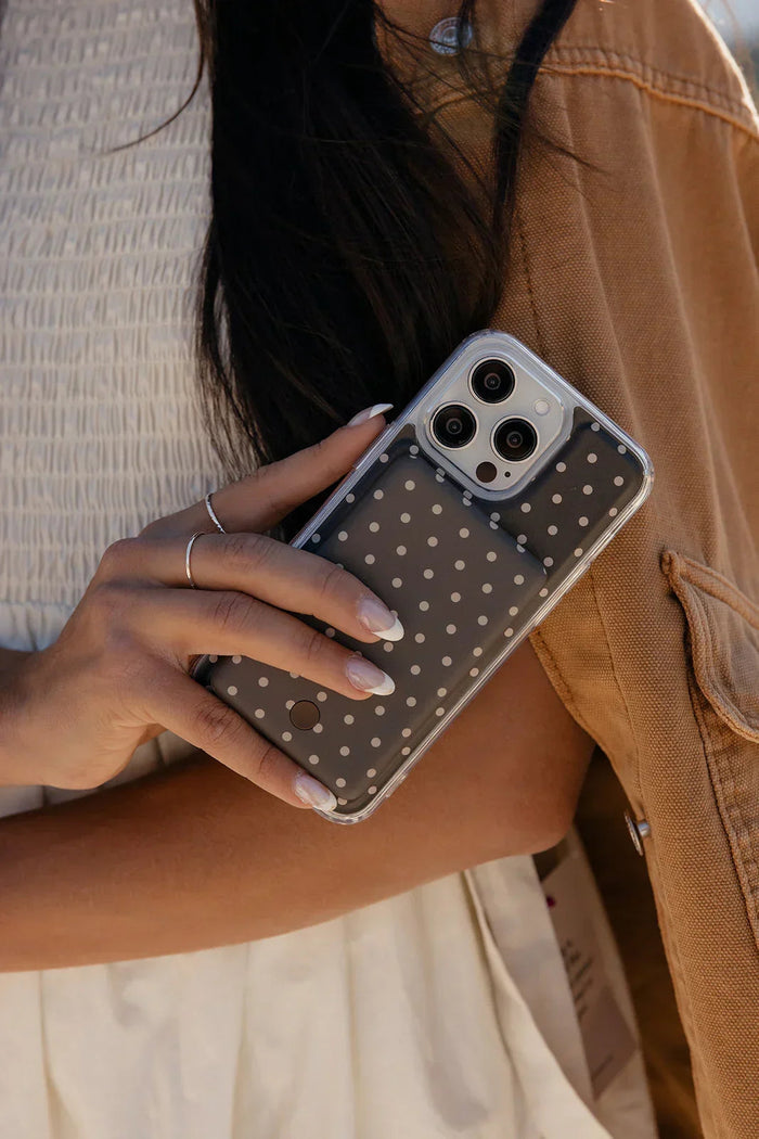 Cocoa Dot Magnetic Case