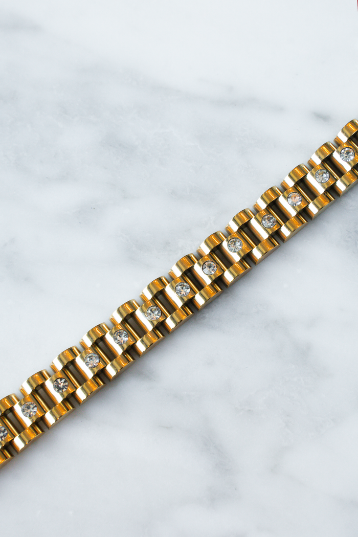 Colleen Gold Band Bracelet