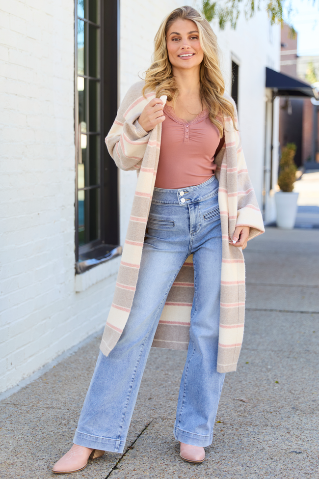 Denali High Waisted Straight Leg Jeans FINAL SALE