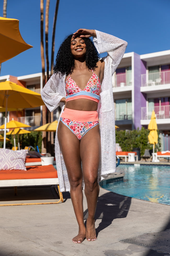Do Not Disturb Floral Bikini Bottom FINAL SALE