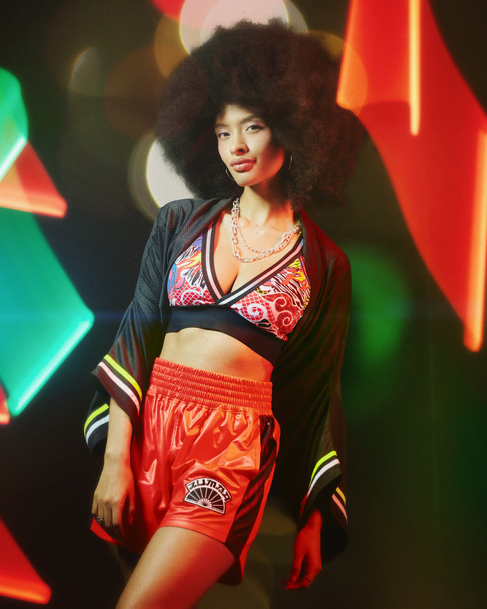 Eastern Flavor Boxing Shorts With Side Inserts