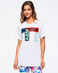 Wear It Out White # Eastern Flavor Crew Neck Tee - White