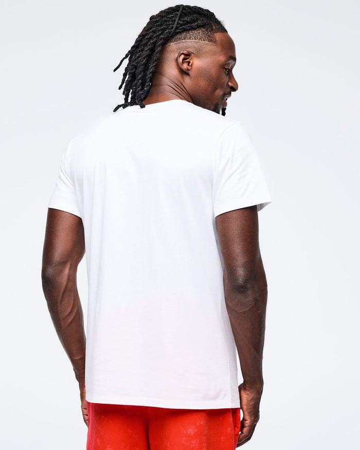 Wear It Out White # Eastern Flavor Crew Neck Tee - White