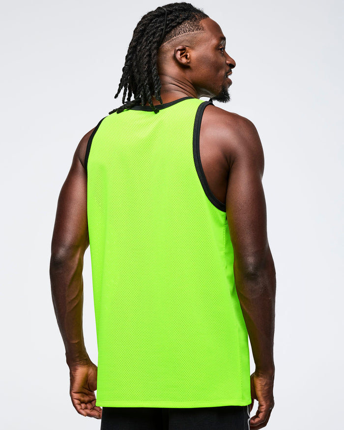 Caution # Eastern Flavor Men's Basketball Tank