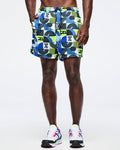Yellow/Blue # Eastern Flavor Men's Mesh Shorts