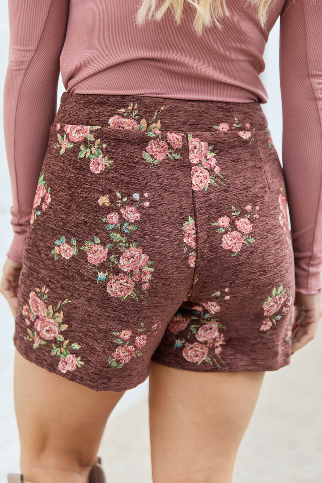 Edin Brown Tapestry Skort FINAL SALE