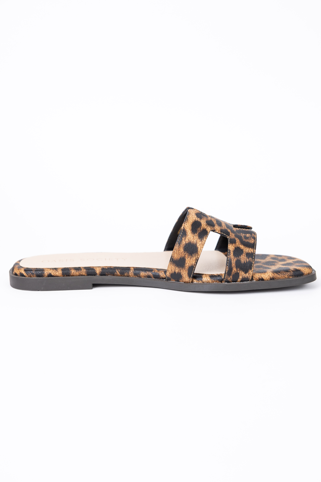 Everlee Leopard Sandal FINAL SALE