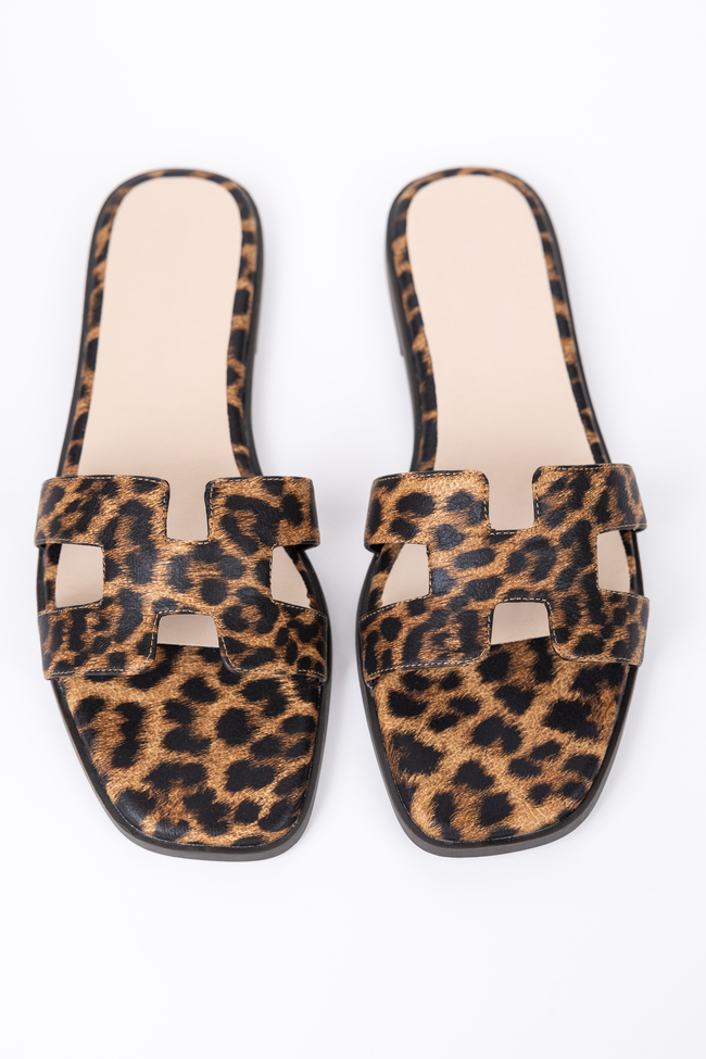 Everlee Leopard Sandal FINAL SALE