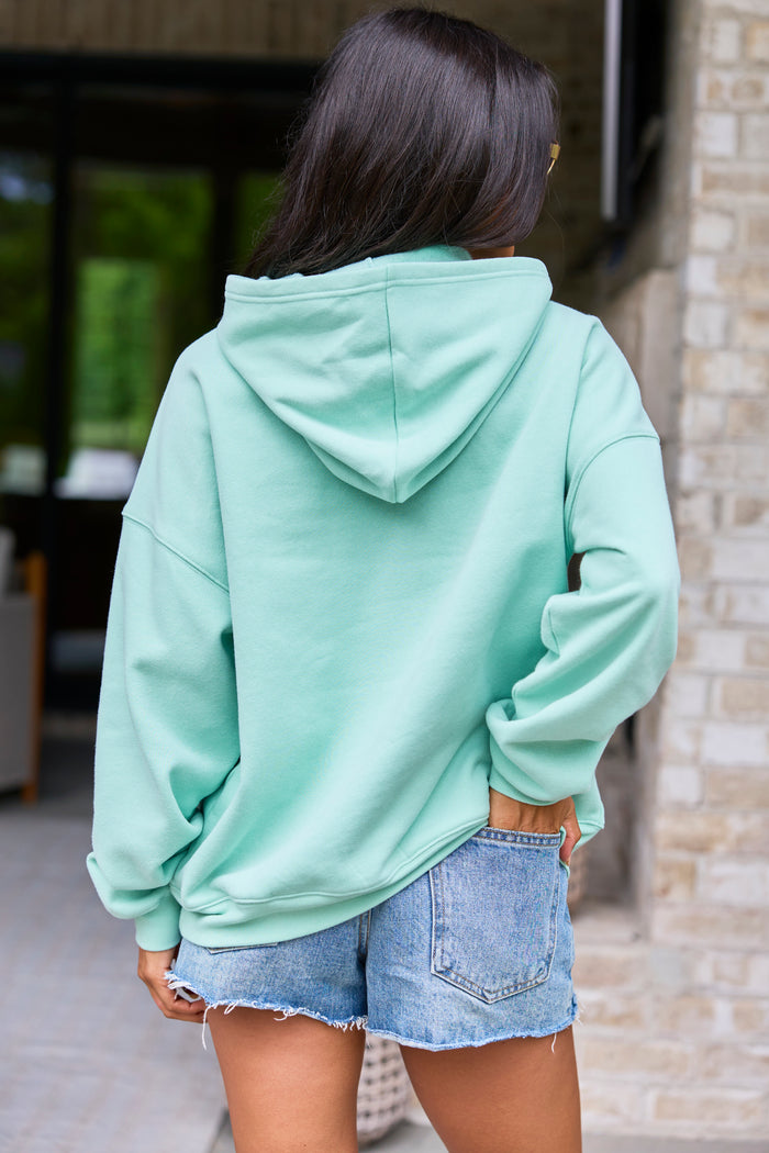 Everyday Ease Mint Hoodie