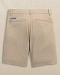 The back view of the Southern Tide Florida Gators Birdie 8" Coastal Breeze® Performance Short by Southern Tide - Sandstone Khaki