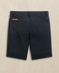 The back view of the Southern Tide Florida Gators brrr°®-die 8" Performance Short by Southern Tide - Caviar Black