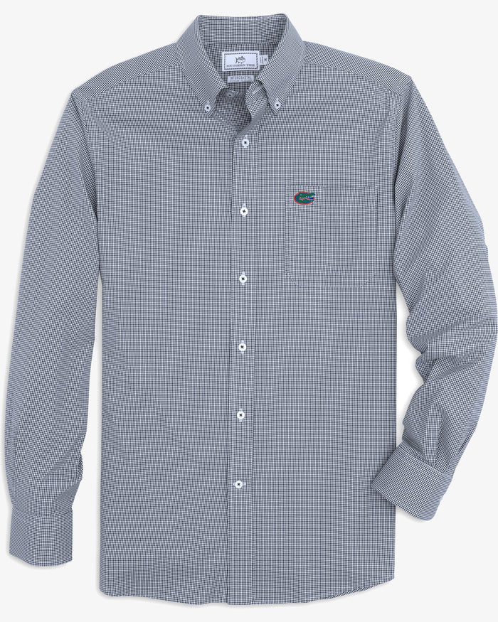 Florida Gators Gingham Button Down Shirt