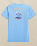 The back view of the Southern Tide Fly On Water Surface Short Sleeve T-Shirt by Southern Tide - Ocean Channel