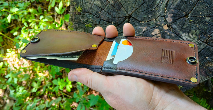 Front Pocket Compact Leather Wallet ****Available To Purchase Now****