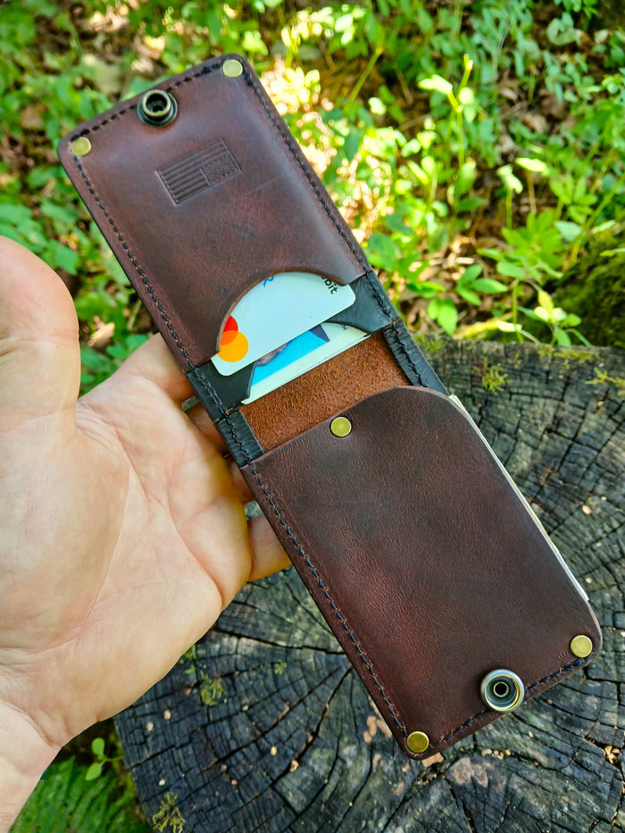 Front Pocket Compact Leather Wallet ****Available To Purchase Now****
