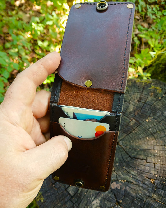Front Pocket Compact Leather Wallet ****Available To Purchase Now****