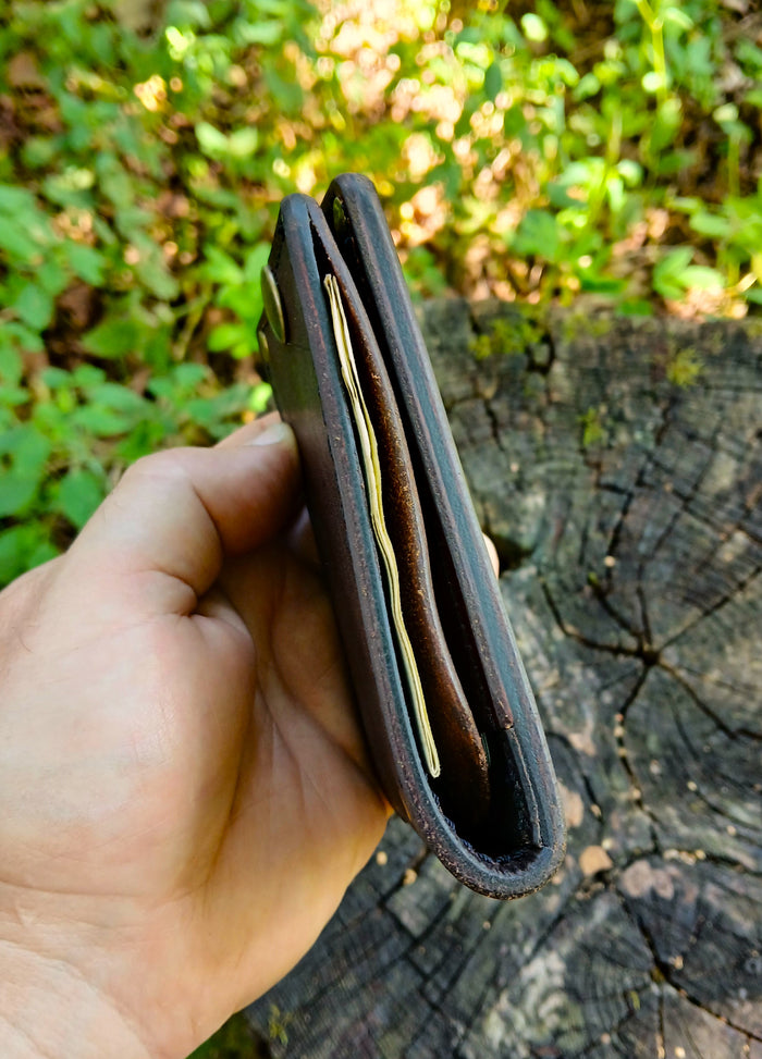 Front Pocket Compact Leather Wallet ****Available To Purchase Now****